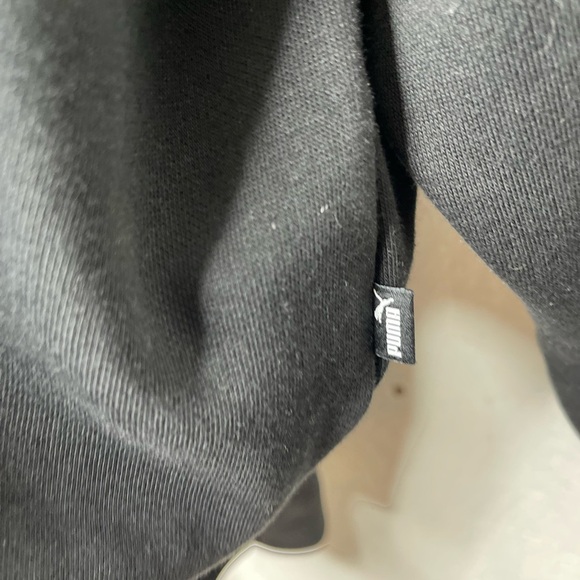 NWT 2 Piece Black Puma Hoodie XLG Shorts Pockets LG Gift Ready Active Wear - Picture 5 of 14